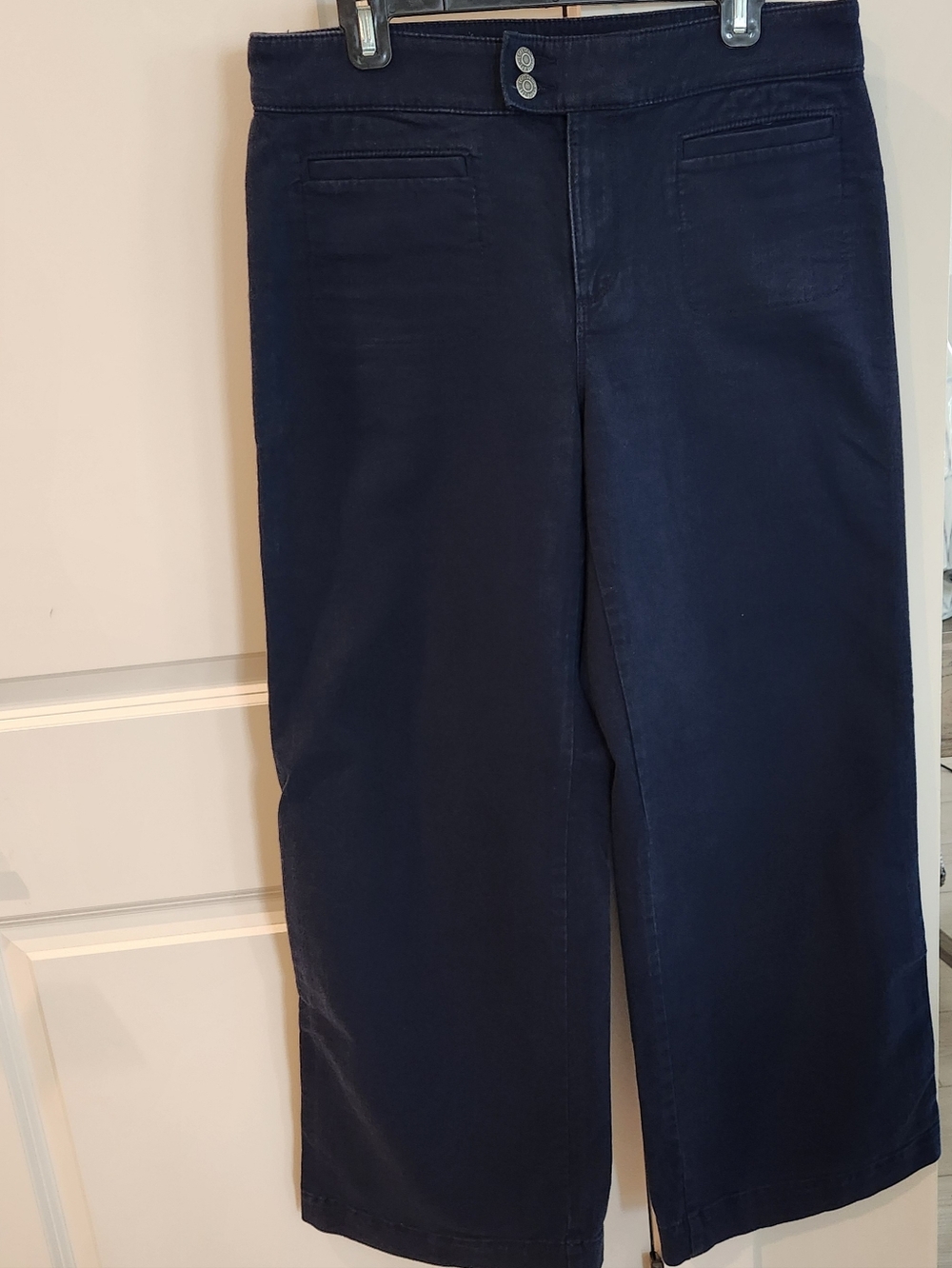 LOFT Palmer Wide-Leg Pants Size 8